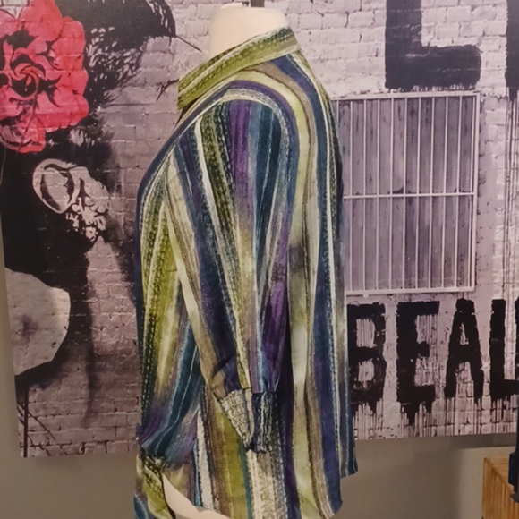 Avenue Striped Side Tie 14/16 - Picture 4 of 7